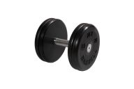 Гантель классик с вращающейся ручкой хром 18 кг MB Barbell MB-FdbEM-B18