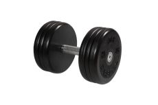 Гантель неразборная, классик, с невращ. хром. ручкой, 29 кг MB Barbell MB-FdbEM-BN29