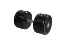 Гантель неразборная, классик, с невращ. хром. ручкой, 48 кг MB Barbell MB-FdbEM-BN48