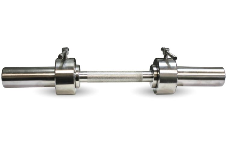 Гриф гантельный D50, L710 MB Barbell стопорный MB-BarM50-710L 