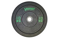 Диск бамперный V-Sport черный 10 кг FTX-1037-10