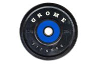 Диск обрезиненный Grome Fitness WP-080 20кг