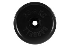 Диск олимпийский d51мм евро-классик MB Barbell MB-PltBE-25 25 кг черный