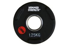 Диск олимпийский обрезиненный d51мм Hammer WP074B 1,25кг черный