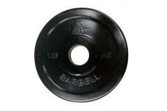 Диск обрезиненный d31мм DFC WP021-31-1,25 1,25кг, чёрный