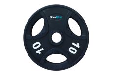 Диск обрезиненный Inex GMAX с 3 отверстиями, 10 кг GRP-N-10KG