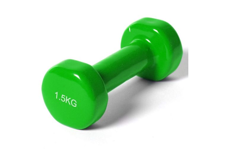 Гантель Sportex виниловая York 1,5 кг B35015 зеленая 