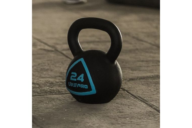 Чугунная гиря 4 кг Live Pro Solid Cast Iron Kettlebell LP8041-04 фото 3