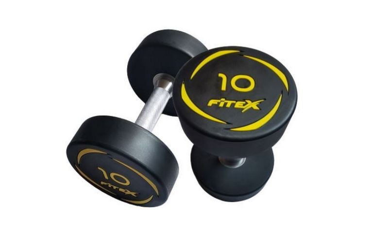 Комплект полиуретановых гантелей 27,5-50кг (10пар) V-Sport FTX-413 