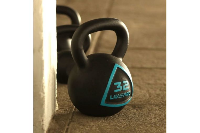 Чугунная гиря 12кг Live Pro Solid Cast Iron Kettlebell NL\LP8041-12\00-00-00 фото 5