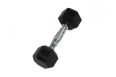 Гантель 22,5кг Perform Better Rubber Encased Hex Dumbbells PB\4137-22.5\BK-22-00 фото 3