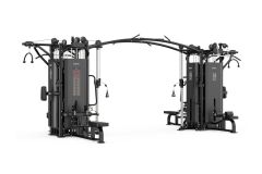 Мультистанция 8-ми стековая на базе кроссовера Smith Fitness DA023+DA023+SA023OPT