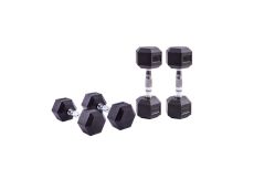 Гексагональные гантели 10кг Live Pro Hex Dumbbell LP8005-10, пара