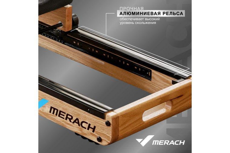 Гребной тренажер домашний MERACH MR-950W1Z фото 15